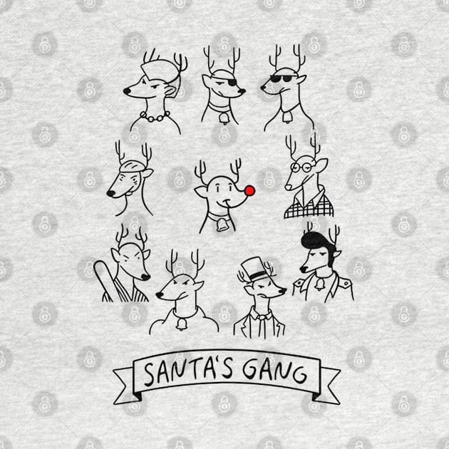 The Gang Of Santa by MarcoFerreira